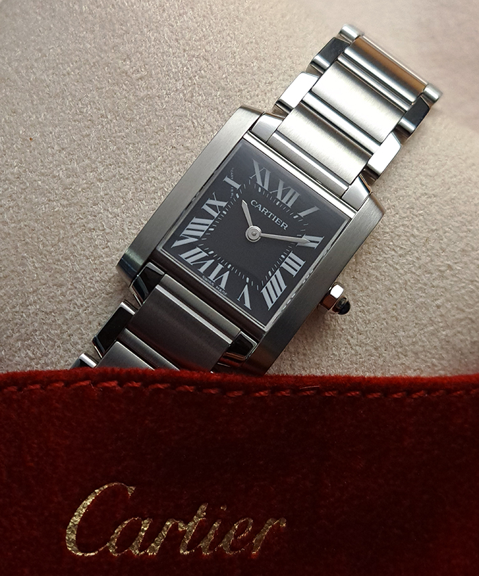 Ladies' Cartier Tank Francaise Quartz Limited Edition Wristwatch Ref. W51026Q3